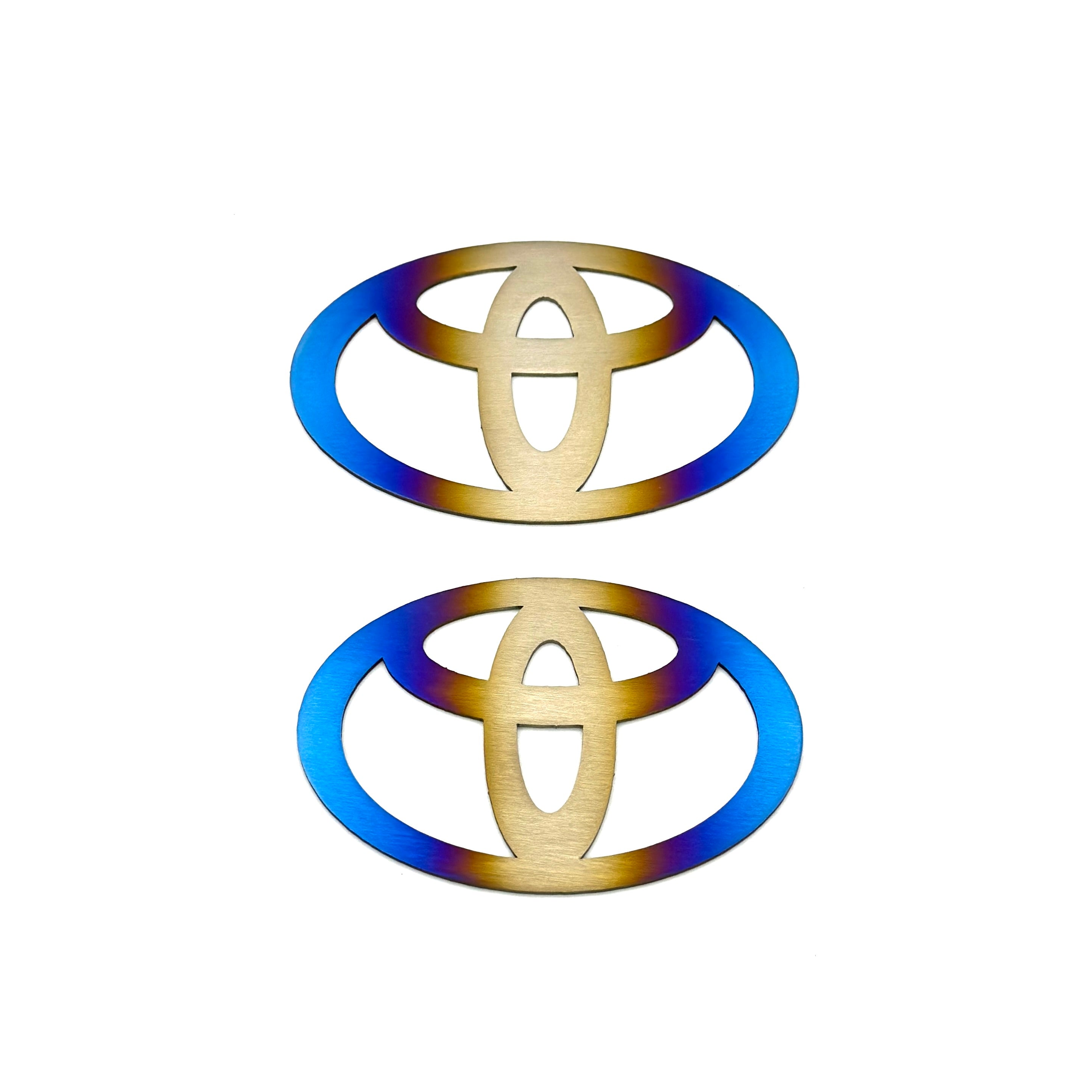 Insignia "Toyota" de titanio JDC (A90 Supra/GR86/Universal)