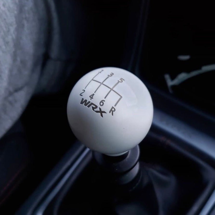 Billetworkz Weighted Shift Knob - 6 Speed WRX Standard Engraving - Subaru WRX 2015-2025 - 2