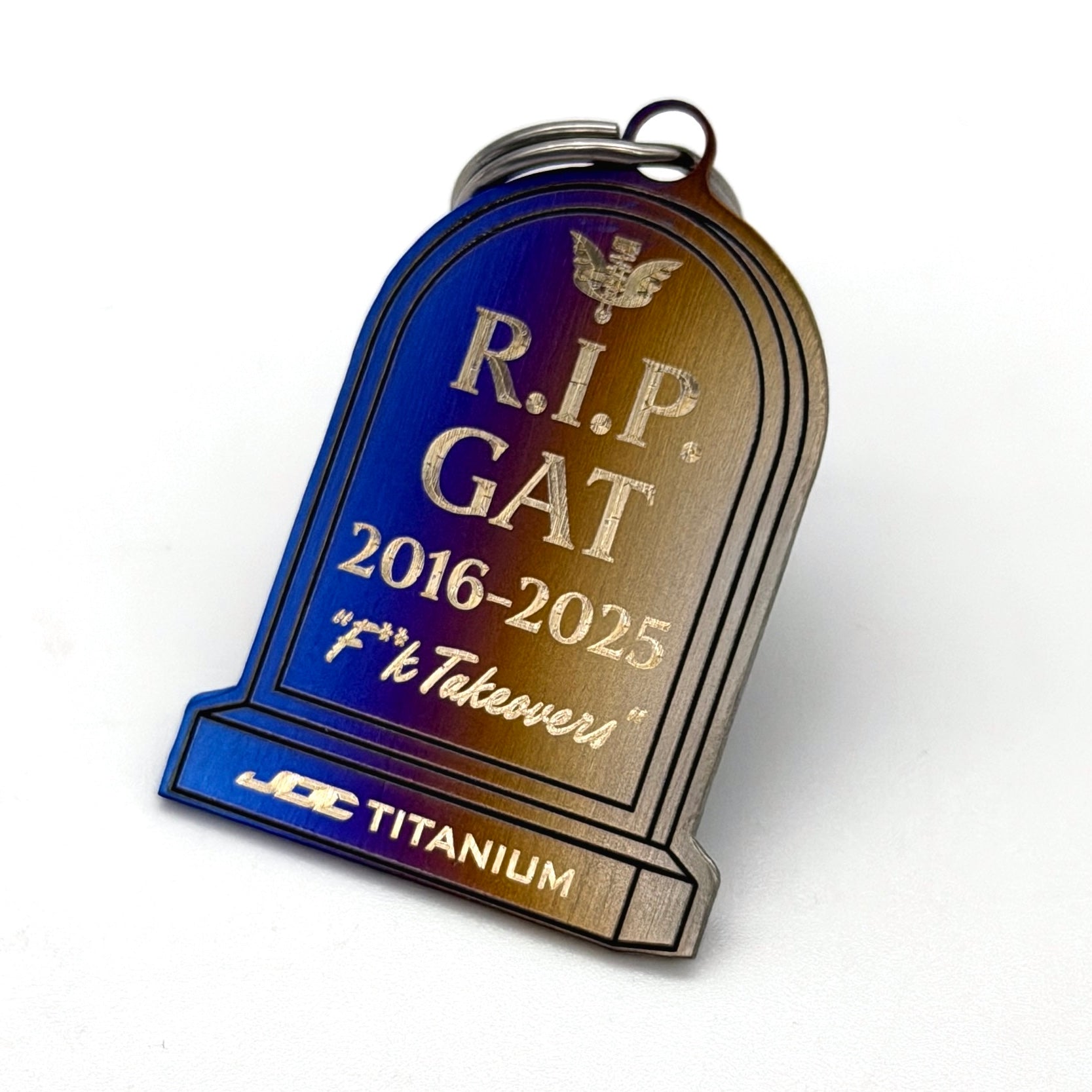 Slammedenuff Gat 2025 X JDC Show Exclusive T-Shirts & R.I.P Gat Titanium Keychains