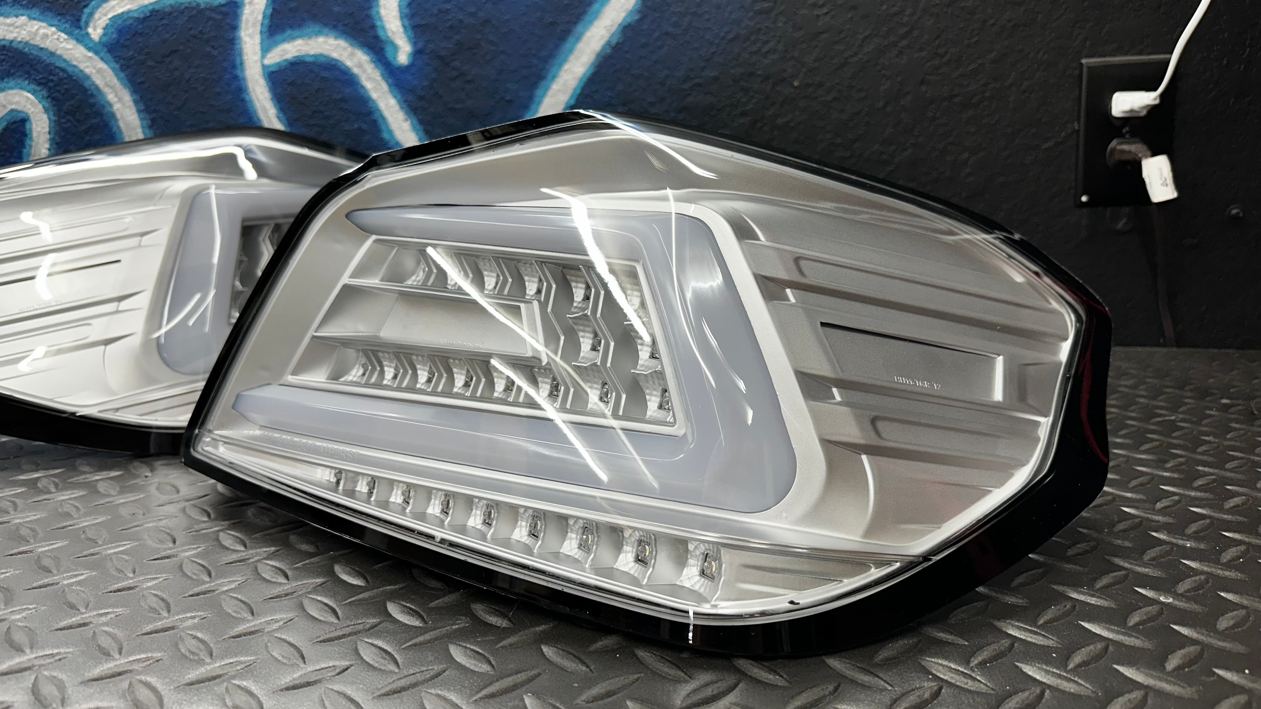 NTXGlow Clear Spec D Tail Lights | 2015-2021 Subaru WRX - 1