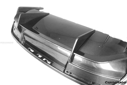 Carbonado 2019-2023 Porsche Taycan 4    4S    GTS   TURBO OD Style DRY Carbon Fiber Rear Diffuser