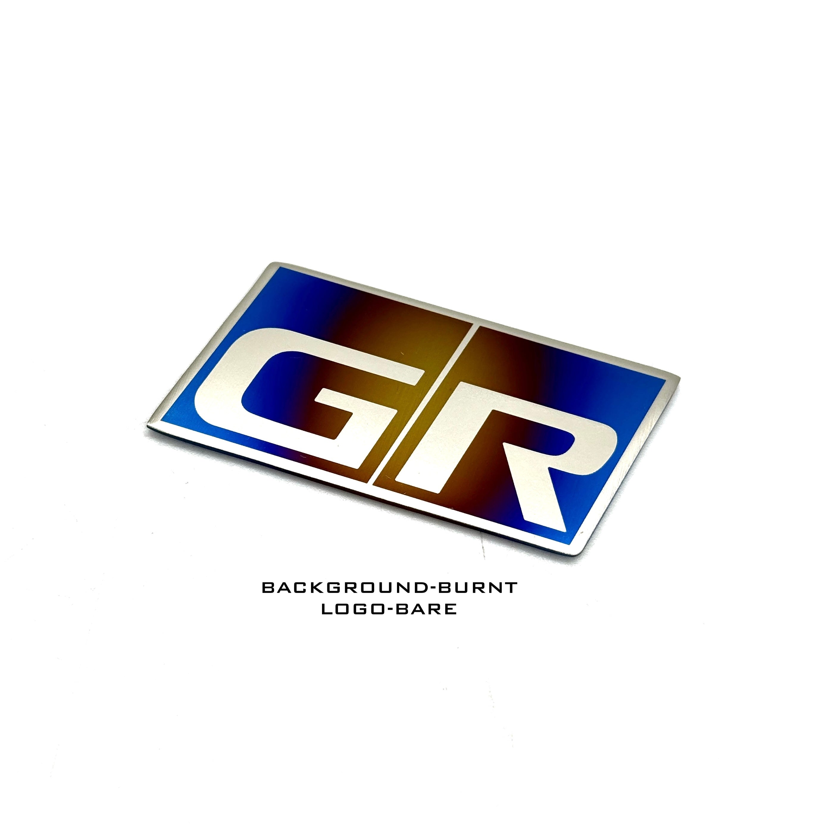 JDC チタン「GR」エンジンカバーバッジ (GR カローラ)