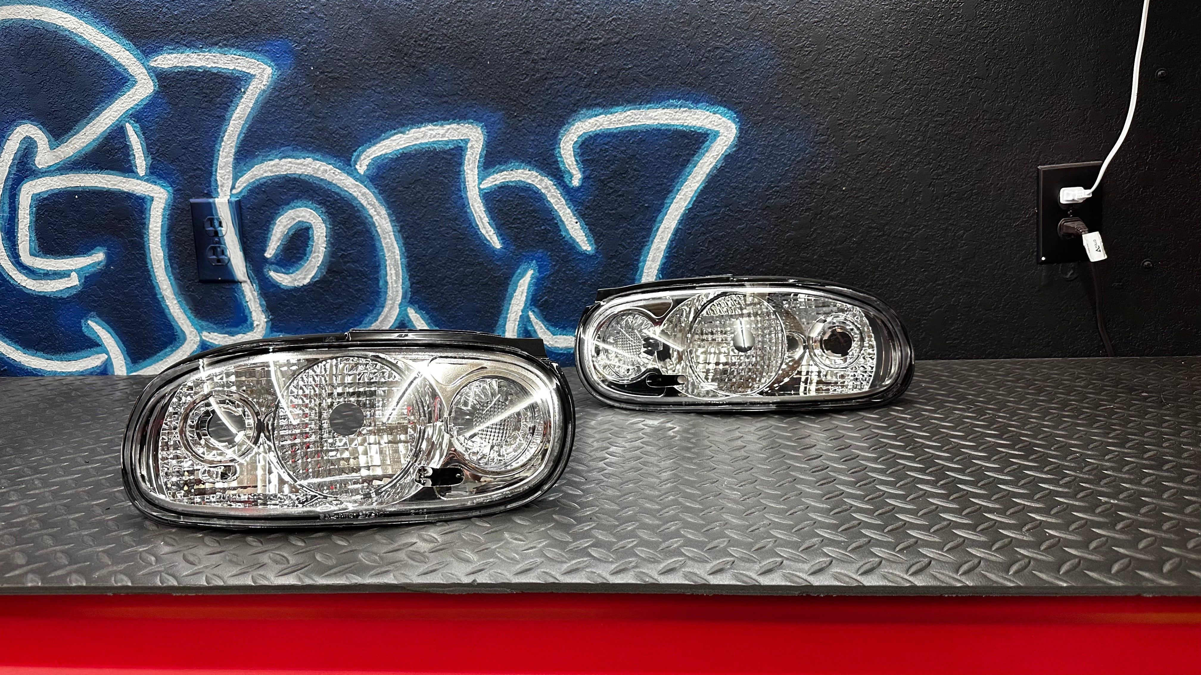 NTXGlow Custom Clear Tail Lights (1990–1997 NA Mazda Miata)