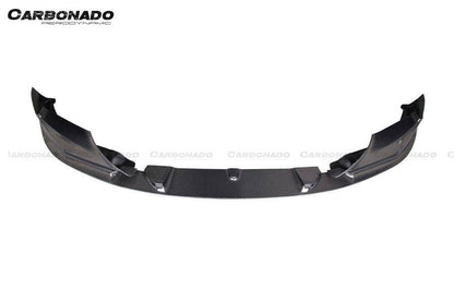 Carbonado 2018-2020 BMW F90 M5 And Competition D3 Style Carbon Fiber Front Lip (NOT LCI)