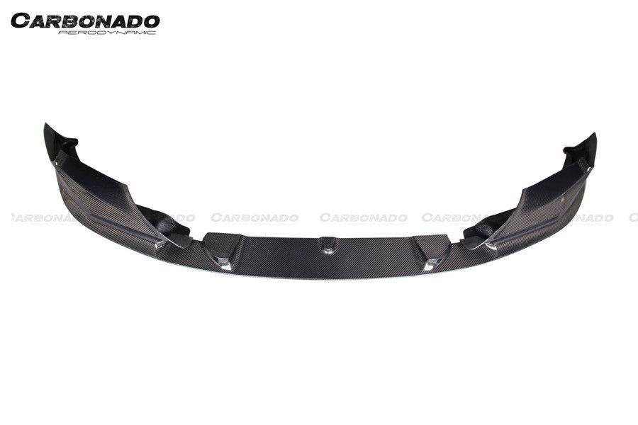 Carbonado 2018-2020 BMW F90 M5 And Competition D3 Style Carbon Fiber Front Lip (NOT LCI)
