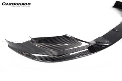 Carbonado 2018-2020 BMW F90 M5 And Competition D3 Style Carbon Fiber Front Lip (NOT LCI)