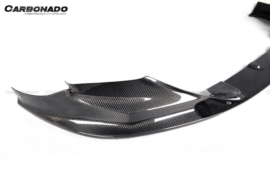 Carbonado 2018-2020 BMW F90 M5 And Competition D3 Style Carbon Fiber Front Lip (NOT LCI)