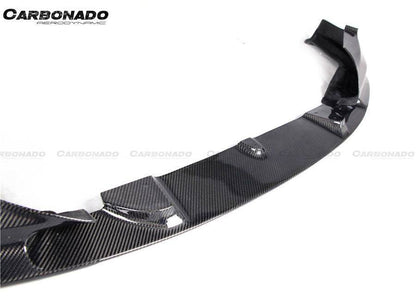 Carbonado 2018-2020 BMW F90 M5 And Competition D3 Style Carbon Fiber Front Lip (NOT LCI)