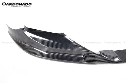 Carbonado 2018-2020 BMW F90 M5 And Competition D3 Style Carbon Fiber Front Lip (NOT LCI)