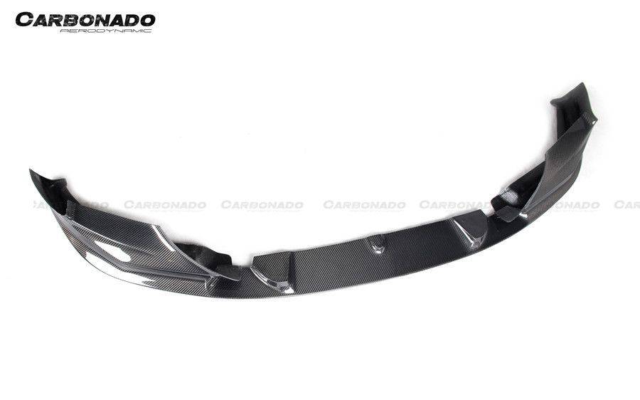Carbonado 2018-2020 BMW F90 M5 And Competition D3 Style Carbon Fiber Front Lip (NOT LCI)