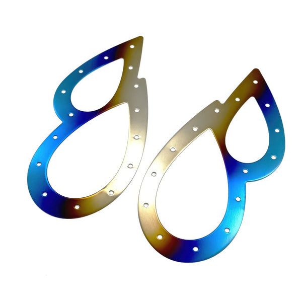 JDC Titanium Exhaust Bezels