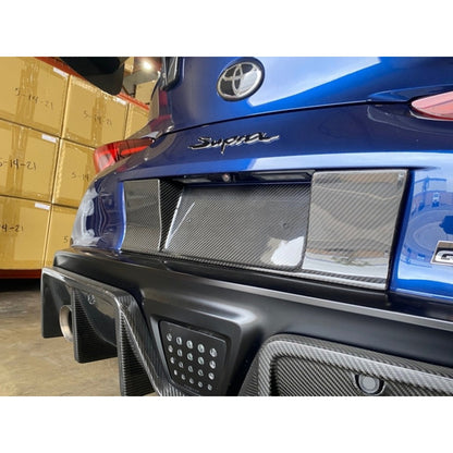 APR Carbon Fiber License Plate Backing (2020-2023 Toyota Supra A90)