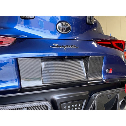 APR Carbon Fiber License Plate Backing (2020-2023 Toyota Supra A90)