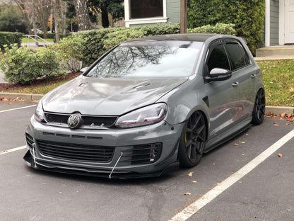 Aeroflow Dynamics Splitter V2 (2010-2013 Volkswagen Golf GTI)
