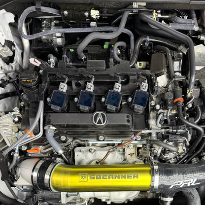 Acura Integra A-Spec ignition coils before installing JDC titanium coil plaques.