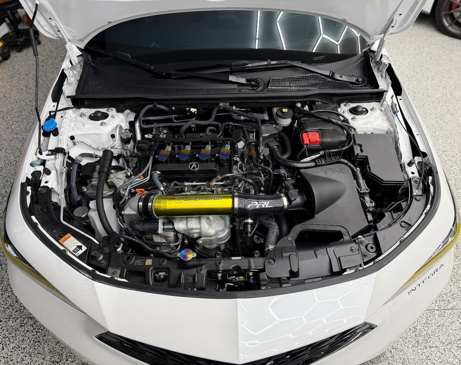 JDC Titanium hardware installed on a 2023 Acura Integra A-Spec