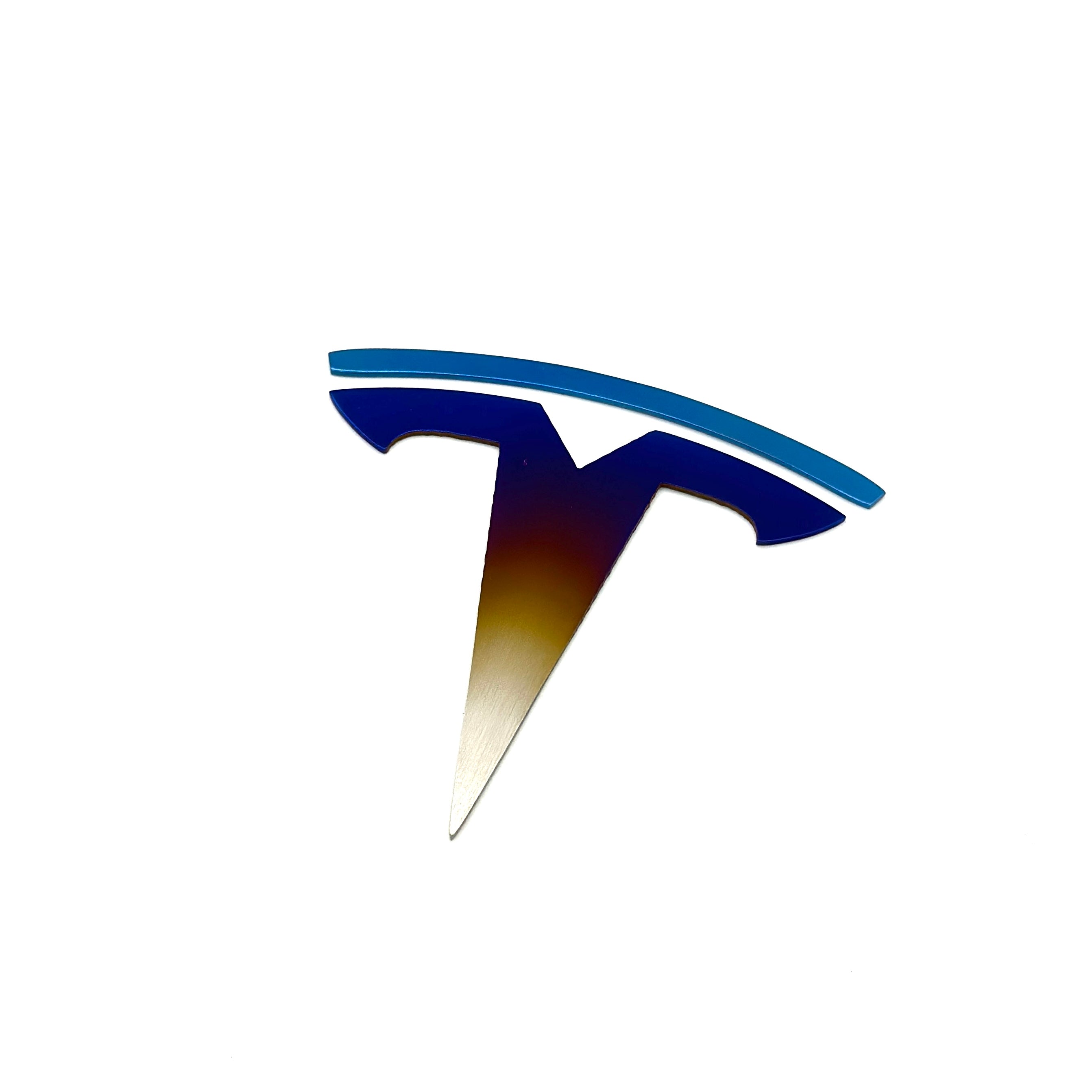 Insignia "Tesla" de titanio JDC