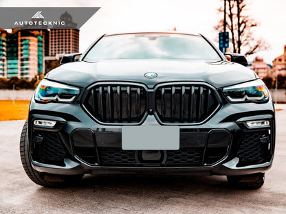 AutoTecknic Gloss ブラック フロント Grille - G06 X6 Pre-LCI