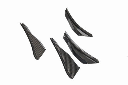 Carbon Fiber Front Bumper Canards - BMW G87 M2 (AB-520224)