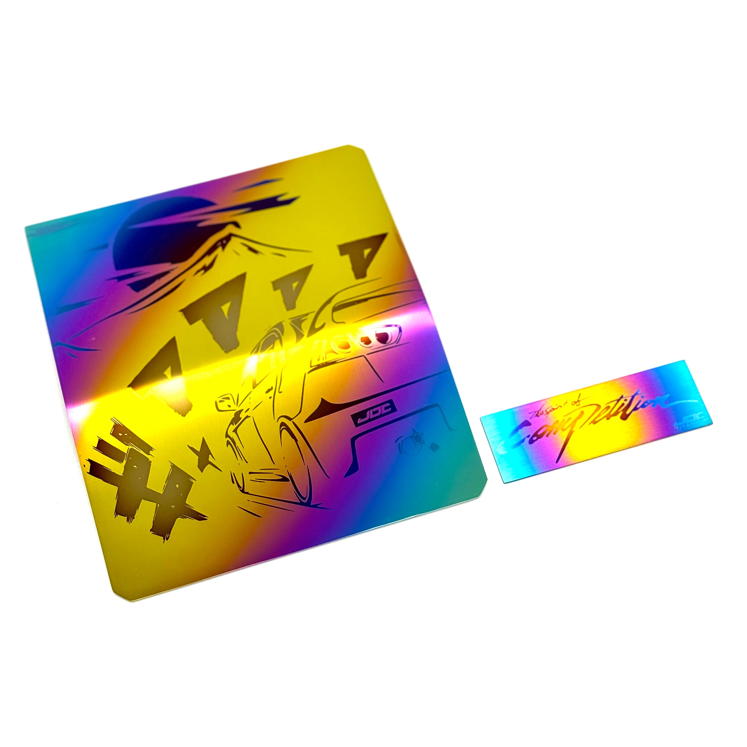 JDC Titanium Fuse Box & Relay Cover (Evo X)