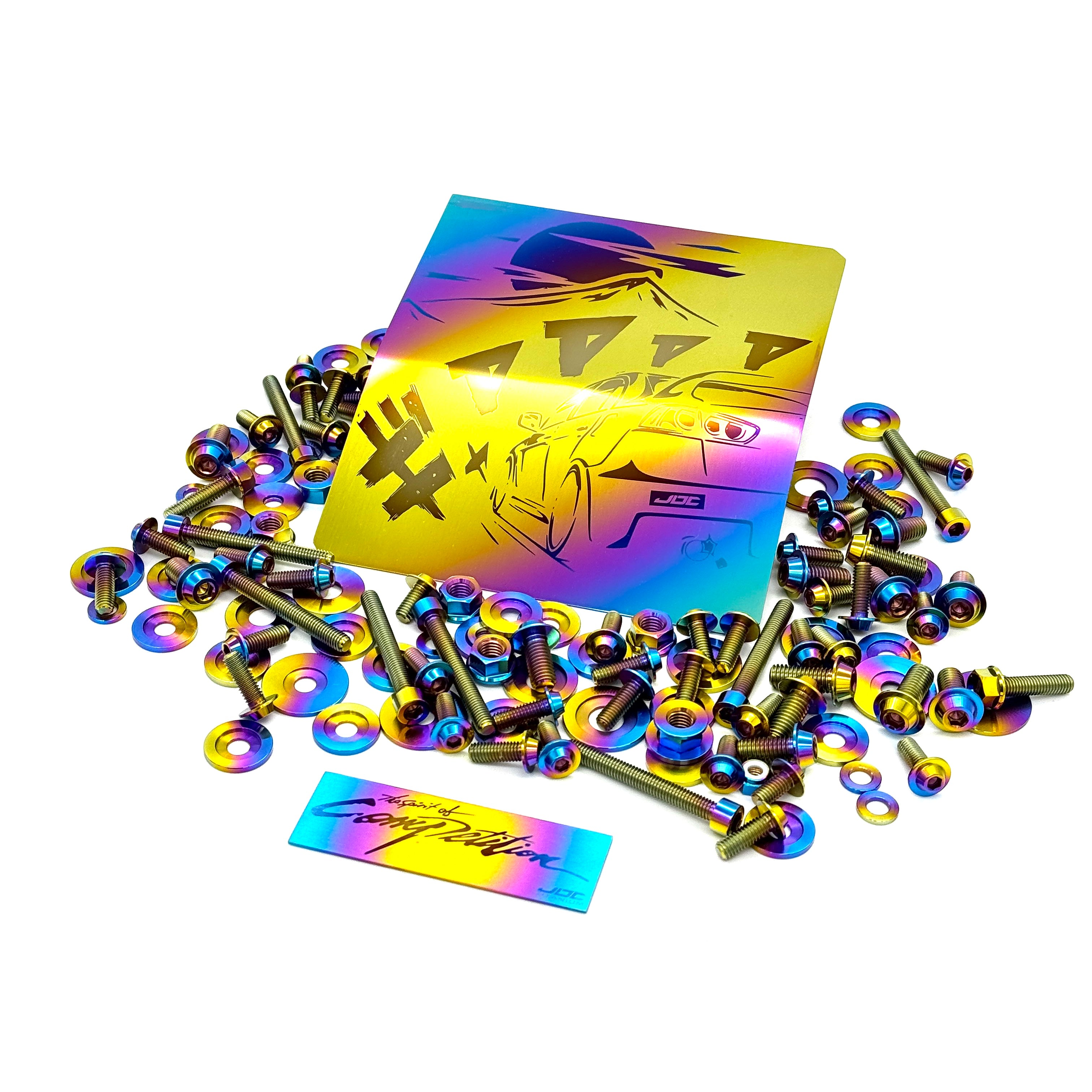 JDC Titanium Fuse Box & Relay Cover (Evo X)