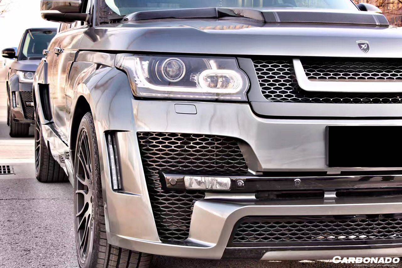 Kit de carrocería ancha completa estilo HM para Land Rover Range Rover Vogue Carbonado 2013-2017