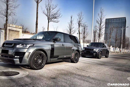 Kit de carrocería ancha completa estilo HM para Land Rover Range Rover Vogue Carbonado 2013-2017