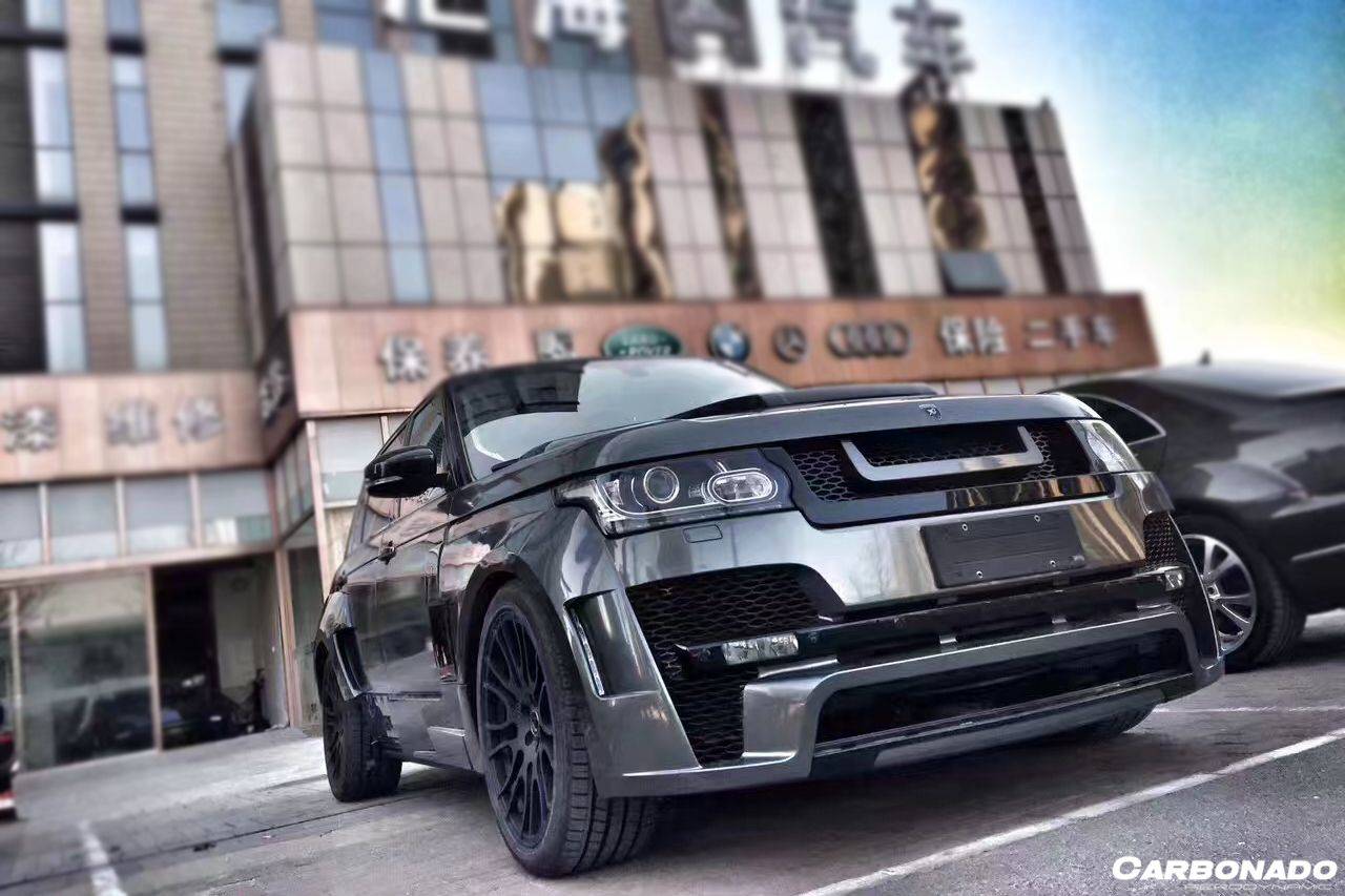 Kit de carrocería ancha completa estilo HM para Land Rover Range Rover Vogue Carbonado 2013-2017