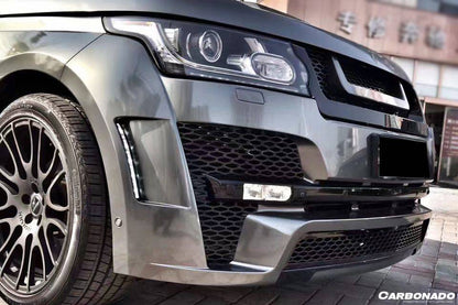 Kit de carrocería ancha completa estilo HM para Land Rover Range Rover Vogue Carbonado 2013-2017