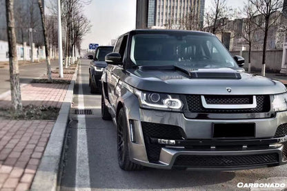 Kit de carrocería ancha completa estilo HM para Land Rover Range Rover Vogue Carbonado 2013-2017