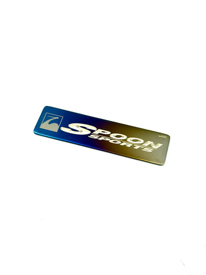 JDC Titanium Honda Valve Cover Badge | Honda/Acura