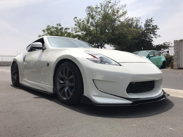 Aeroflow Dynamics 2013+ 370z Front Splitter V2 (Amuse Style Bumper)