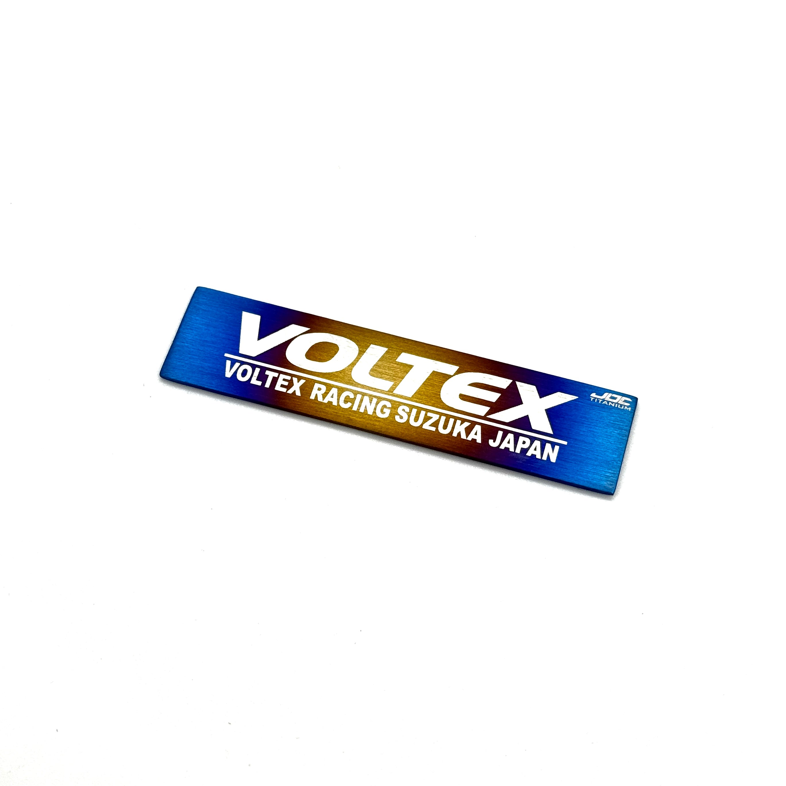 JDC Titanium "Voltex" Badge (Universal)