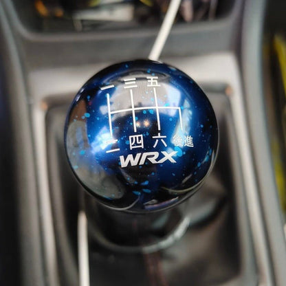 Billetworkz Cosmic Space Shift Knob - 6 Speed WRX Japanese Engraving - Subaru WRX 2015 - 2025 - 2