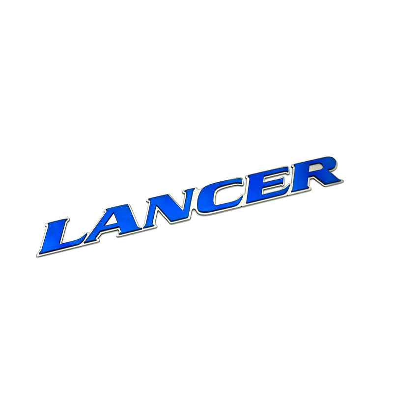 JDC Titanium "Lancer" Trunk Badge (Evo 4/5/6)