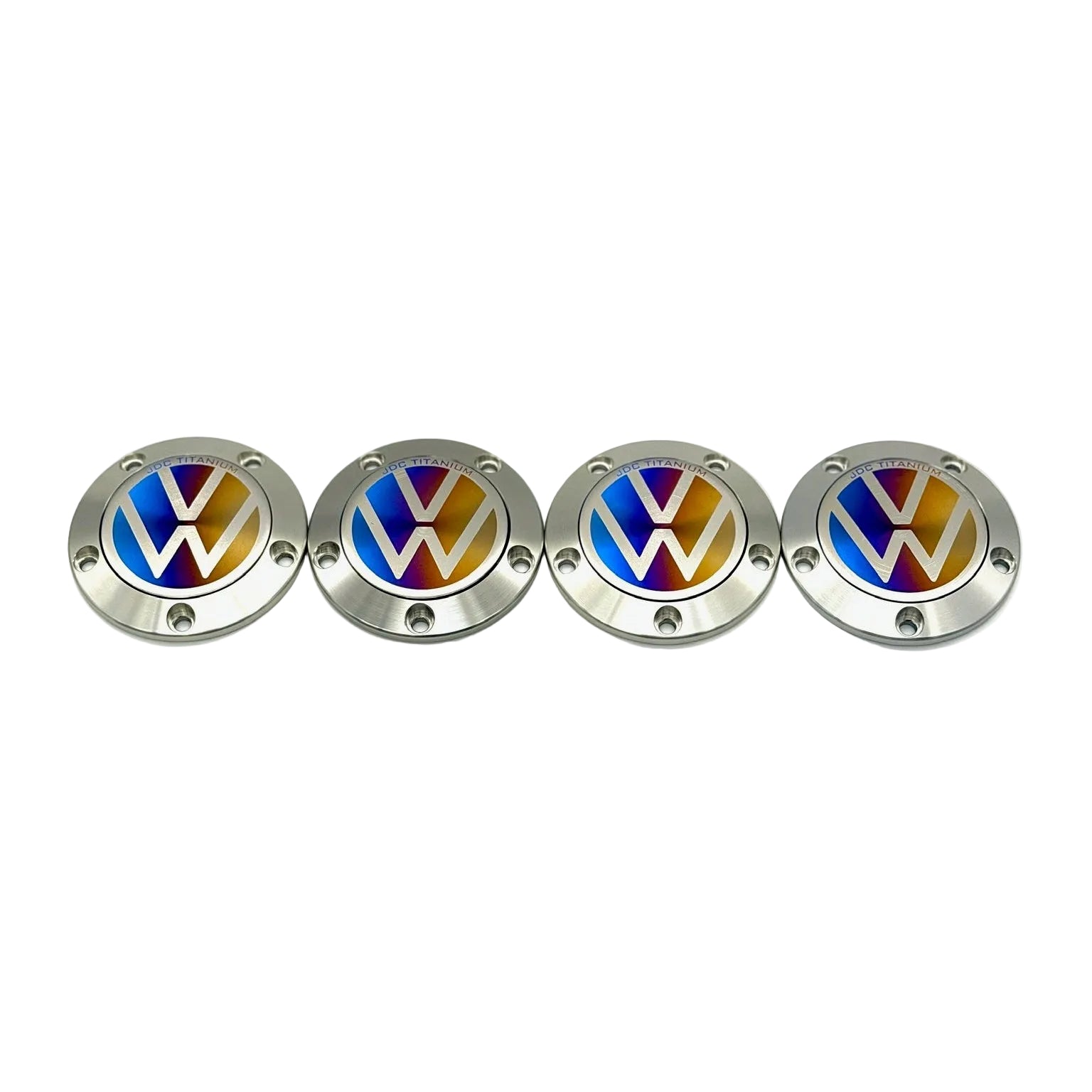 JDC Titanium Enkei NT03 Wheel Center Cap Plaques