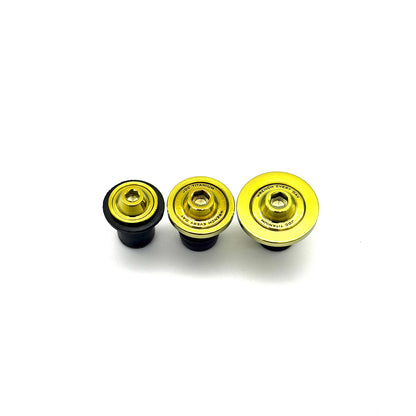 JDC Titanium x Tavarish Collab Gold Flush - Fit Bolt & Washer Kit - 3