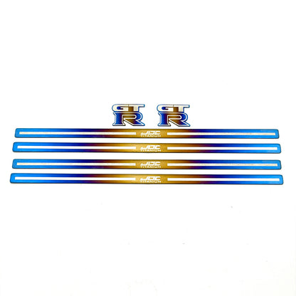 JDC Titanium Door Sill Plates | Nissan R35 GT-R - 5