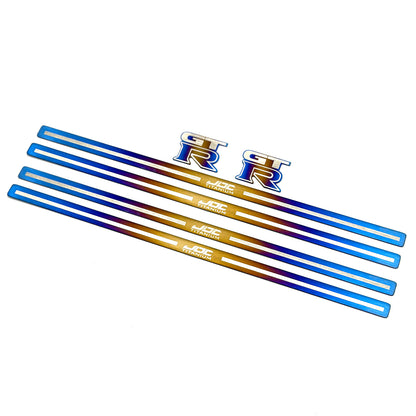 JDC Titanium Door Sill Plates | Nissan R35 GT-R - 1