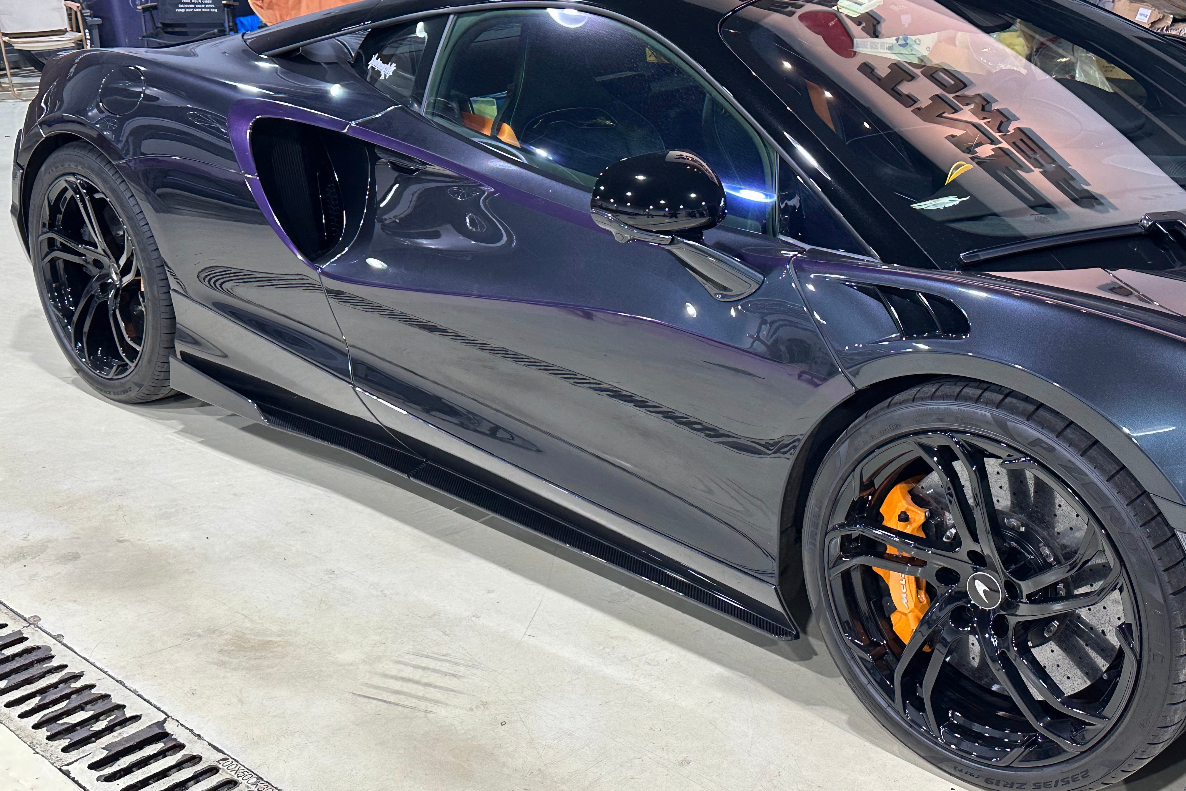 Carbonado 2023-UP McLaren Artura Coupe | Spider NVT Style Autoclave Carbon Fiber Side Skirts
