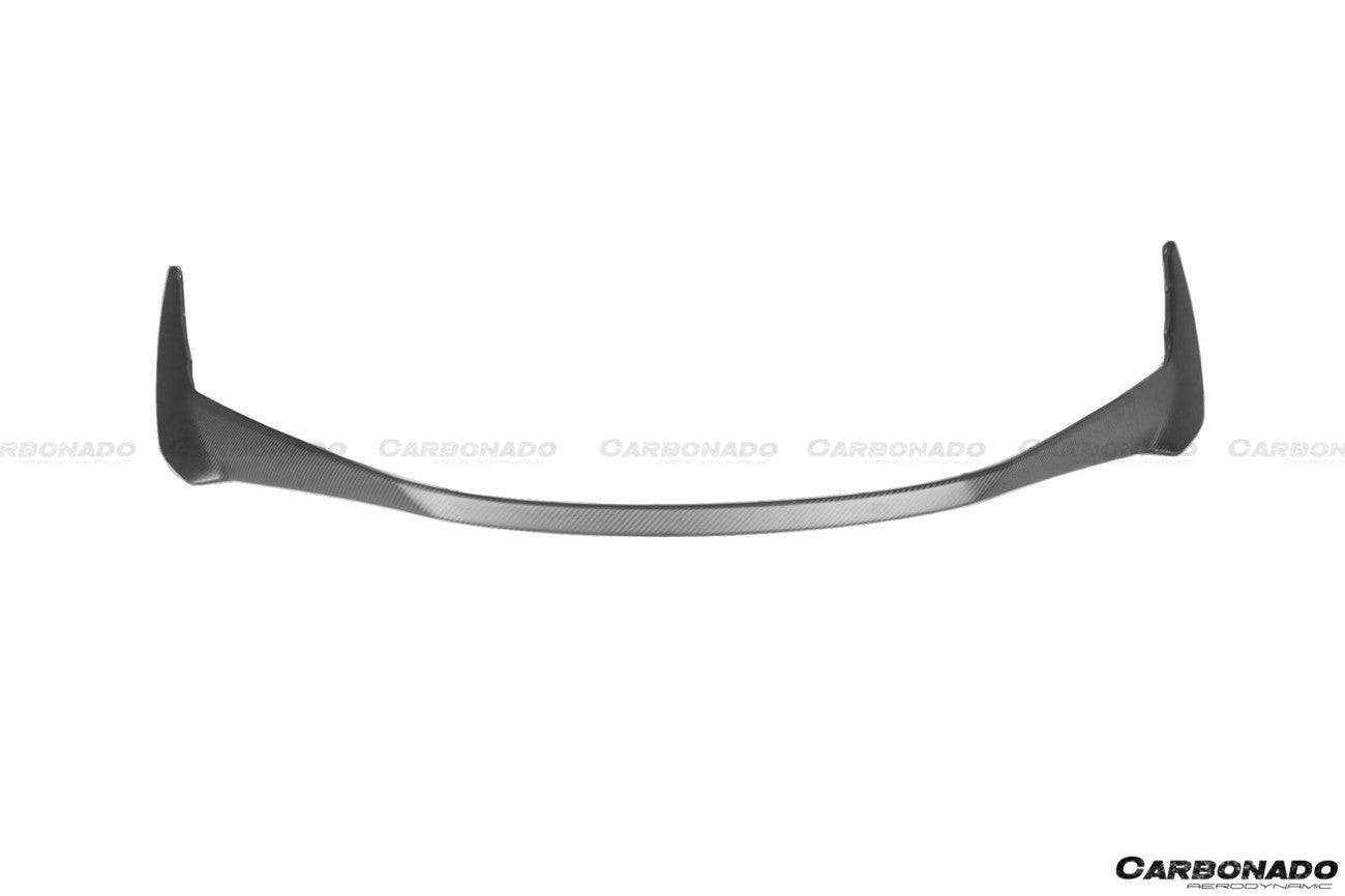 Lamborghini Huracan STO Carbonado 2021-2024 Borde delantero de fibra de carbono seco UP