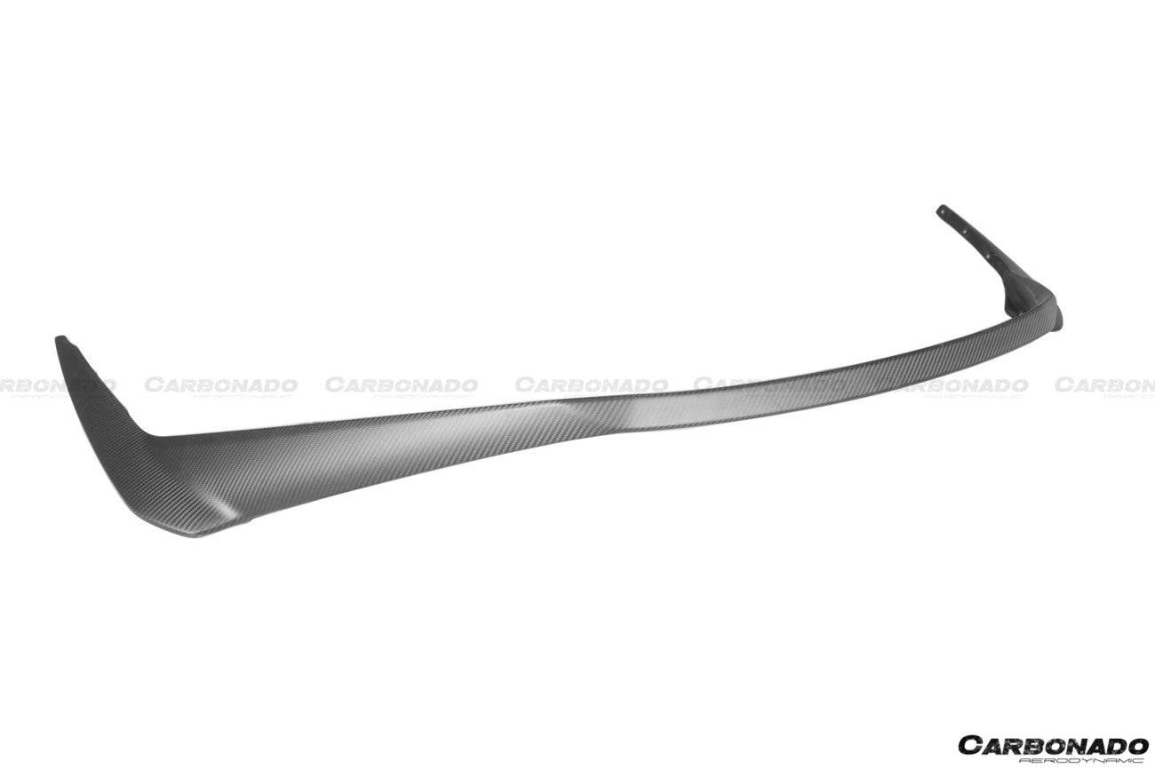 Lamborghini Huracan STO Carbonado 2021-2024 Borde delantero de fibra de carbono seco UP