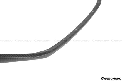Lamborghini Huracan STO Carbonado 2021-2024 Borde delantero de fibra de carbono seco UP