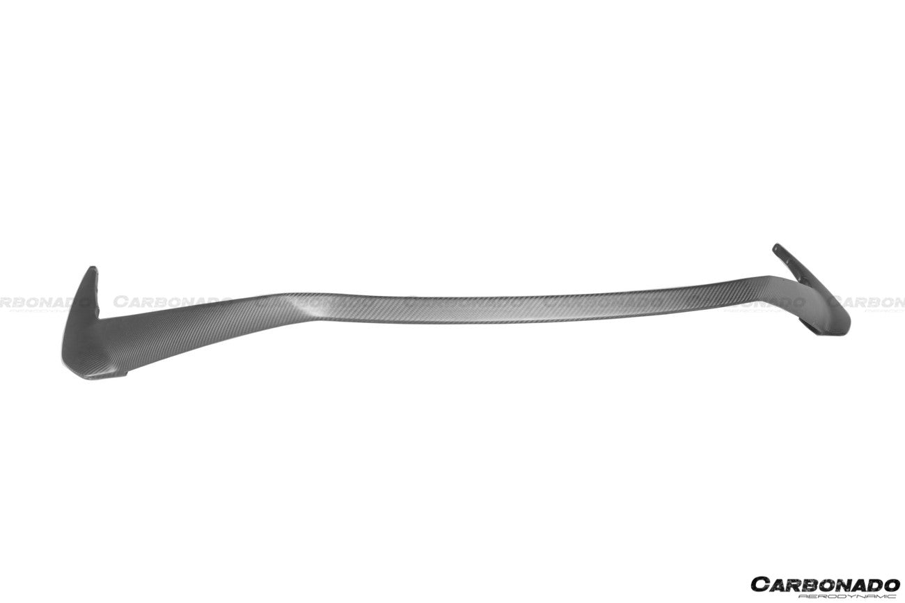 Lamborghini Huracan STO Carbonado 2021-2024 Borde delantero de fibra de carbono seco UP
