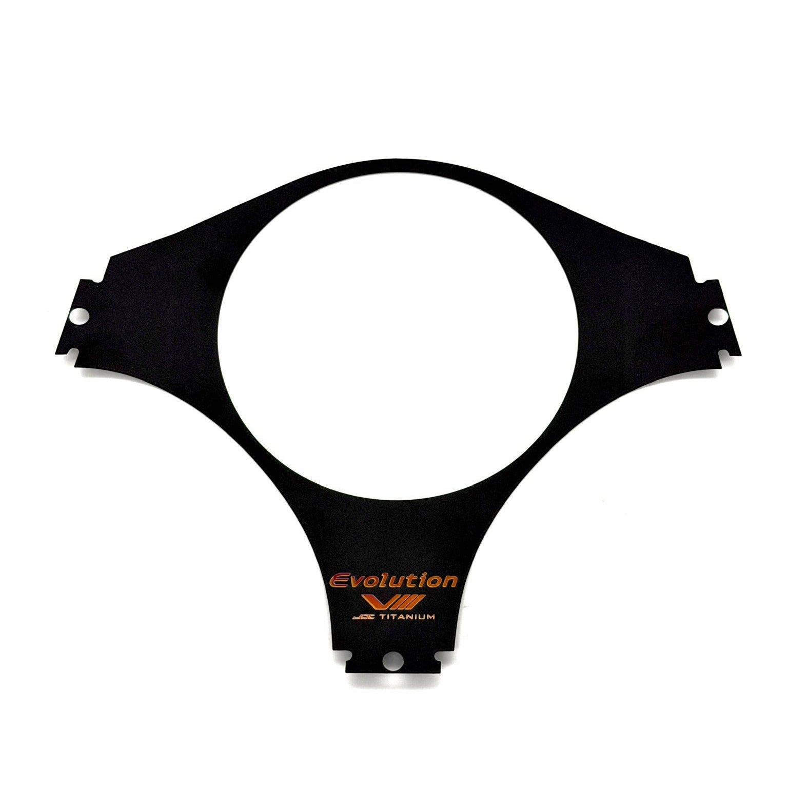 JDC Titanium Steering Wheel Overlay | Evo 7/8/9