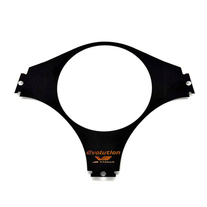 JDC Titanium Steering Wheel Overlay | Evo 7/8/9