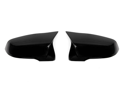 AutoTecknic Replacement Aero Glazing Black Mirror Covers - A90 Supra 2020-Up