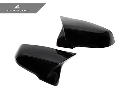 AutoTecknic Replacement Aero Glazing Black Mirror Covers - A90 Supra 2020-Up - 4
