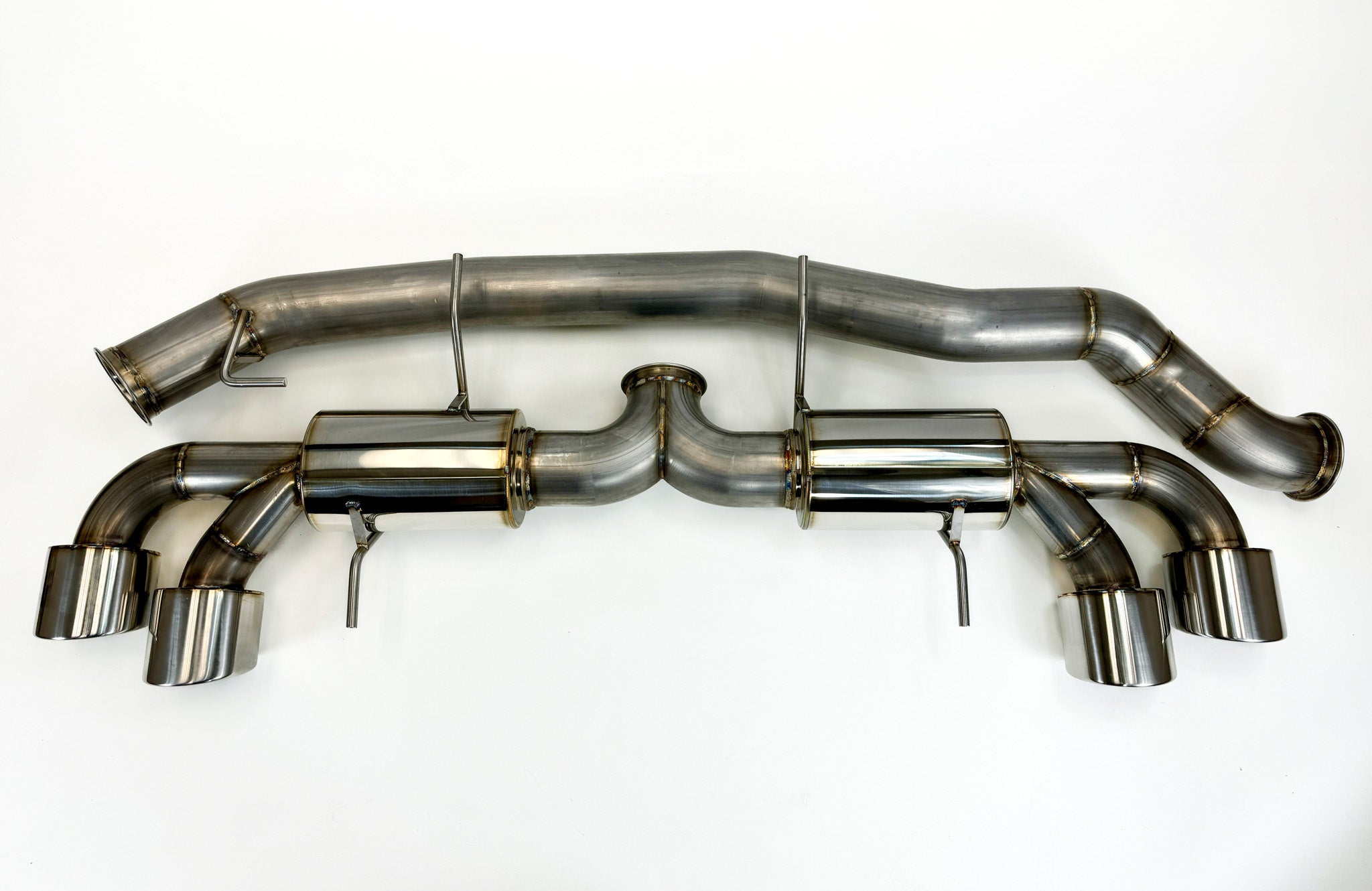 Escape de acero inoxidable ETS (Nissan GTR 2008+)
