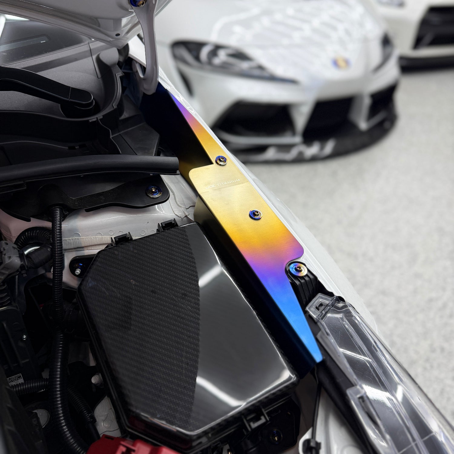 JDC Titanium Fender Shrouds | 2023+ GR Corolla | JD Customs U.S.A